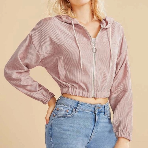 SHEIN Jackets & Blazers - Shein Pink Jacket